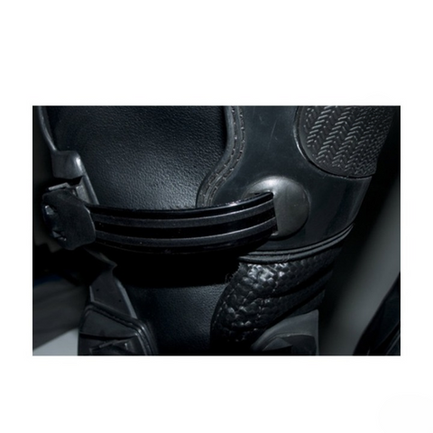 MX Defender Black Motorcycle Racing & Off-Road Boots – Heavy-Duty Protective Riding Footwear