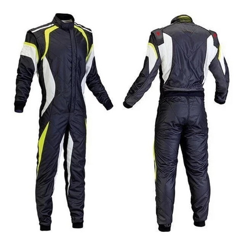Go Kart Racing Suit Kit - Level 2 Protection, Digital Printed Suit with Karting Shoes & Gloves