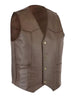 Men's Leather Vest | Handmade Biker cow leather Vest For Men / special gift for someone special person .