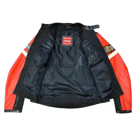 Indian Motorcycle Replica Leather Jacket -Men's Black Leather jacket Genuine Leather Jacket Is a Perfect Gift for Any Special Person