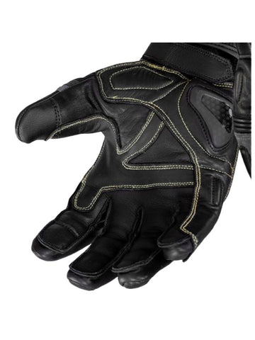 Premium Waterproof Leather Motorcycle Gloves with Thermal Lining and Reinforced Protection