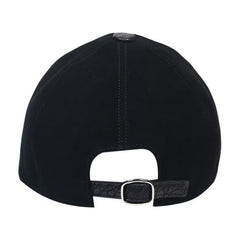 Handmade Genuine Crocodile Leather Baseball Cap | Black Velvet & Belly Skin | Adjustable Luxury Cap for Men and Women | Premium Gift Idea