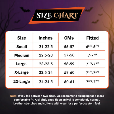 Purple Halloween Leather Top Hat | Spooky Pumpkin & Bats Costume Hat