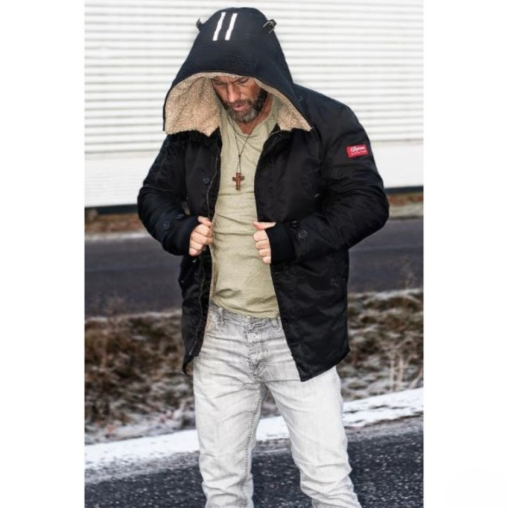 Beat Parka Black Supreme Jacket – Premium Streetwear Winter Essential
