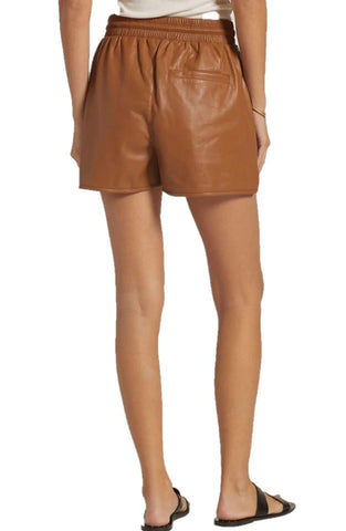 Hand Crafted Sheep Leather Shorts – High Waist Mini Biker Shorts, Soft Genuine Leather, Stylish & Durable Women’s Festival Streetwear