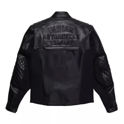 Indian Motorcycle Replica Leather Jacket -Men's Black Leather jacket Genuine Leather Jacket Is a Perfect Gift for Any Special Person