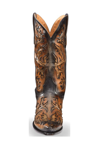 Men's Cowboy Embroidery Boots&Shoes – Premium Leather Western Boots for Style & Comfort