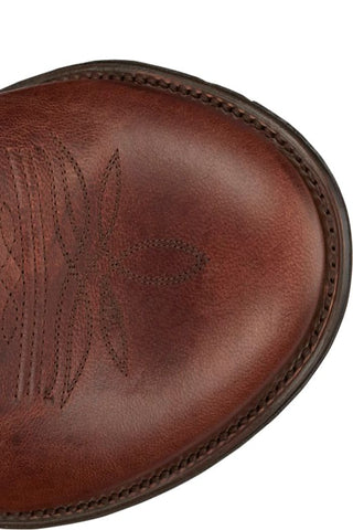Brown Leather Western Cowboy Boots | Premium Men’s Western Footwear