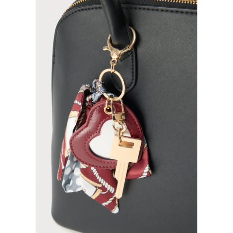 Women Real Leather Handbag Black Elegant Structured Shoulder Bag Luxury Top Handle Purse with Charm