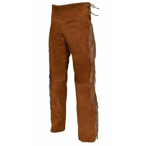 Men’s Western Cowboy Trousers – Durable Riding & Ranch Pants