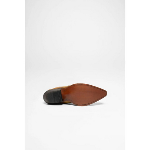 Leather Cowboy Ankle Boots – Western Style Premium Ankle Boots