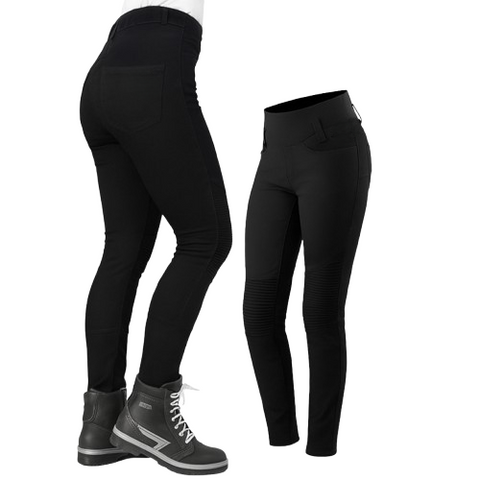 Lady Biker MC Leggings – Stylish Protective Motorcycle Riding Pants for Women