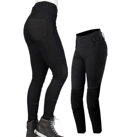 Lady Biker MC Leggings – Stylish Protective Motorcycle Riding Pants for Women