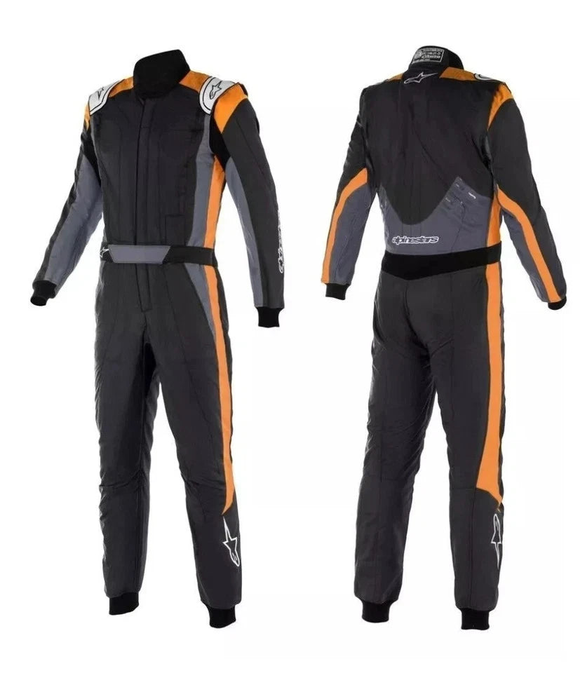 Digital Printed Go-Kart Racing Suit | One-Piece Karting Race Outfit