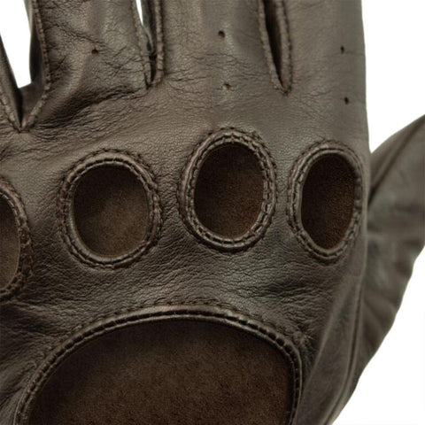 Breathable Sheepskin Leather Driving Gloves – Unlined Precision Fit & Comfort