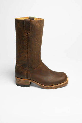 Men’s Brown Leather Cowboy Boots | Classic Western Style Footwear