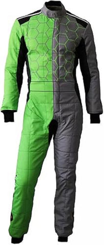 Lightweight and durable Go-Kart racing suit ideal for high-speed kart racing events