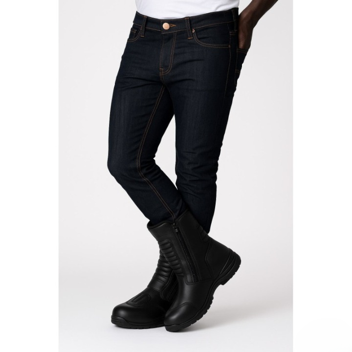 Men’s Professional Leather Motorcycle Touring Boots Waterproof 