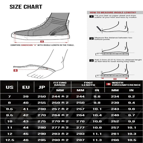 Men’s Professional Leather Motorcycle Touring Boots Waterproof 
