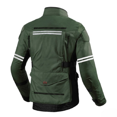 Military Green acket | Armored Adventure Touring Gear
