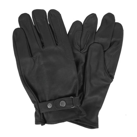 Premium Black Leather Western Riding Gloves – Durable, Comfortable & Stylish