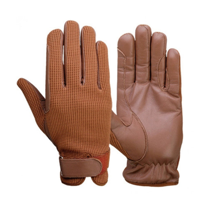 Premium Leather Western Horse Riding Gloves for Men & Women – Durable Equestrian Gloves