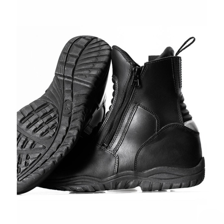 Men’s Professional Leather Motorcycle Touring Boots Waterproof 