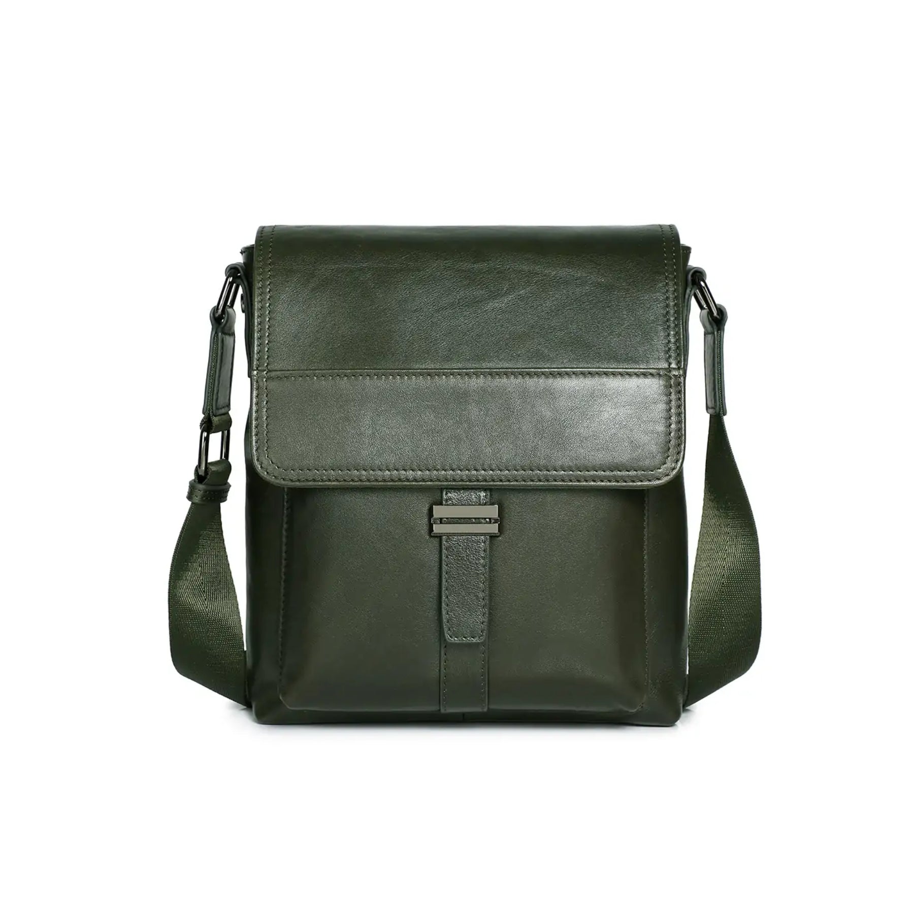 Unisex Cowhide Crossbody Bag | Large Messenger Shoulder Bag UK
