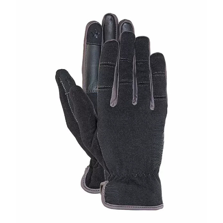 Western Riding Gloves – Rein Grip Control & Flexible Comfort