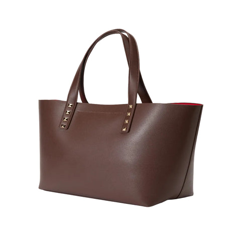 Women Real Leather Tote Bag Shoulder Handbag Elegant Work Office Purse