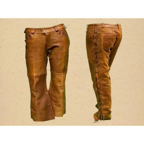 Western Cowboy Pants – Durable Bootcut Riding & Ranch Work Trousers