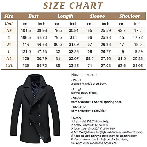 Men's Luxury Brown Faux Fur Long Coat | Warm Winter Overcoat